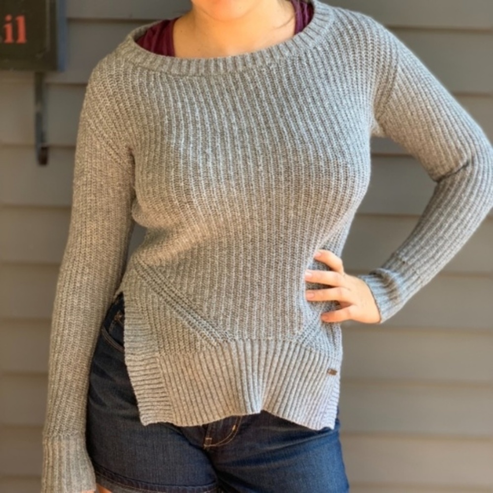 TOMS Gray Knit Sweater